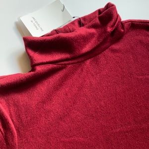NWT Jacqueline de Yong Red Turtleneck Dress